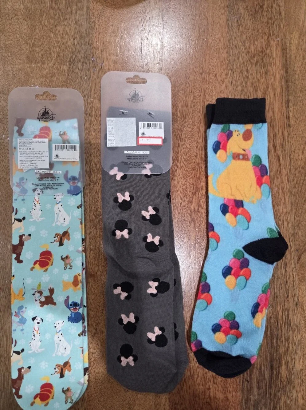 3-Pack  Character Socks - Disney-Inspired Prints
